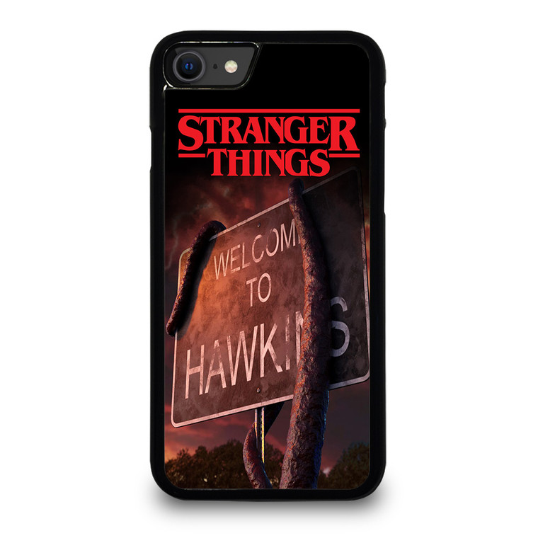 STRANGER THINGS WELCOME TO HAWKINS iPhone SE 2020 Case Cover
