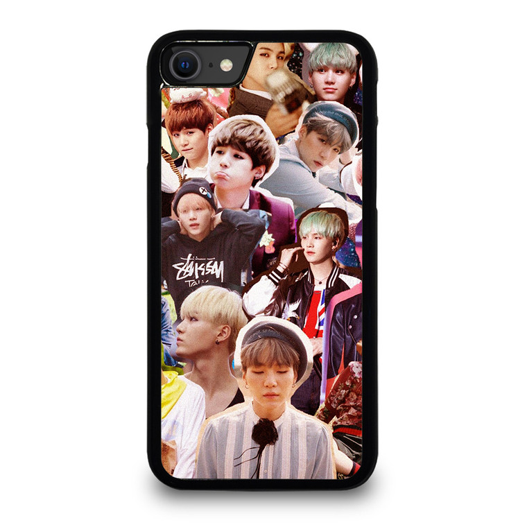 SUGA BTS BANGTAN BOYS COLLAGE iPhone SE 2020 Case Cover