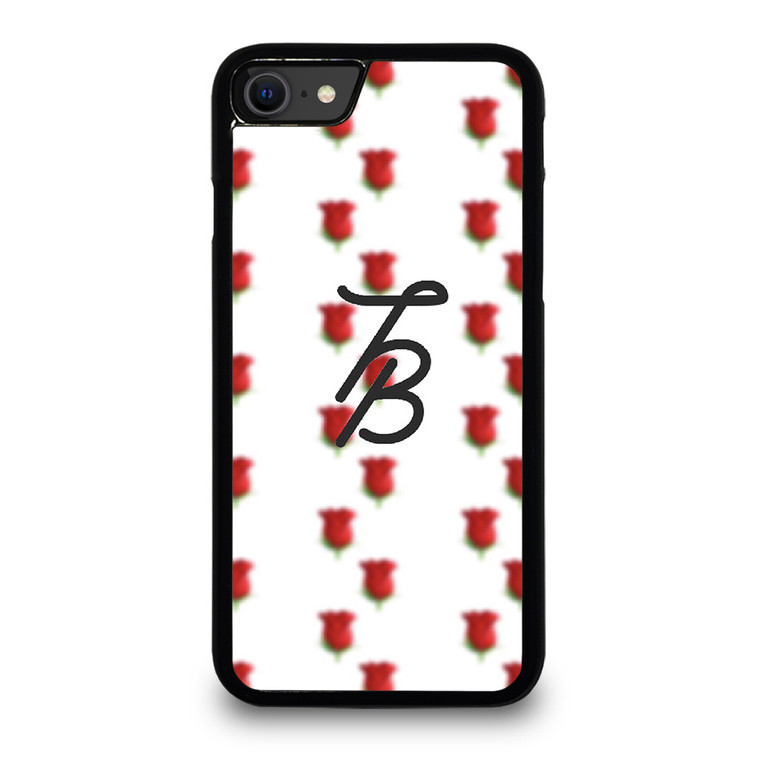 TESSA BROOKS ROSES LOGO iPhone SE 2020 Case Cover
