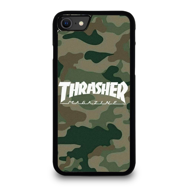 THRASHER SKATEBOARD CAMO iPhone SE 2020 Case Cover