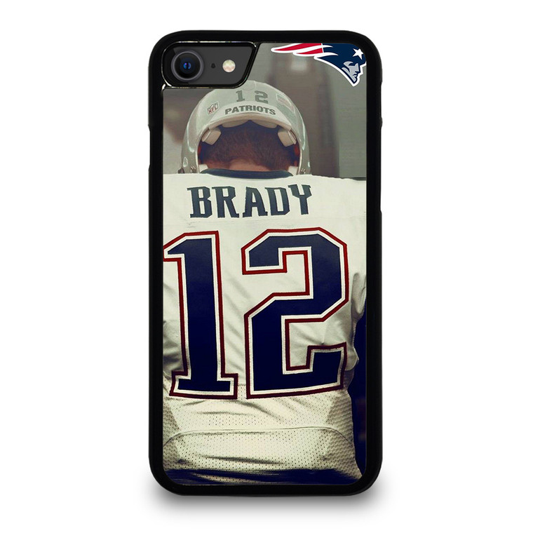 TOM BRADY JERSEY NEW ENGLAND PATRIOTS iPhone SE 2020 Case Cover