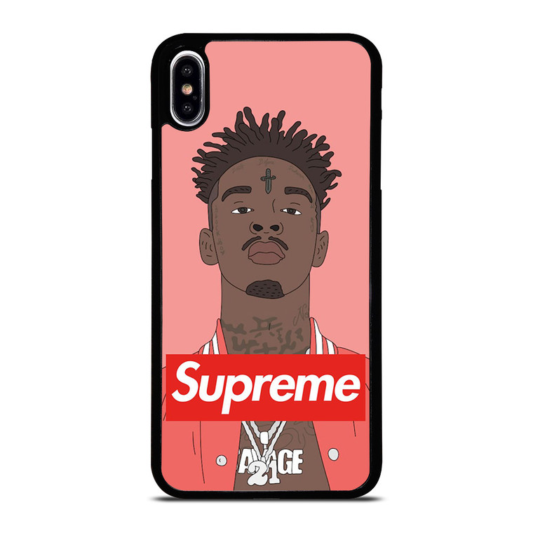 21 SAVAGE PINK SUPREME iPhone XS Max Case Cover