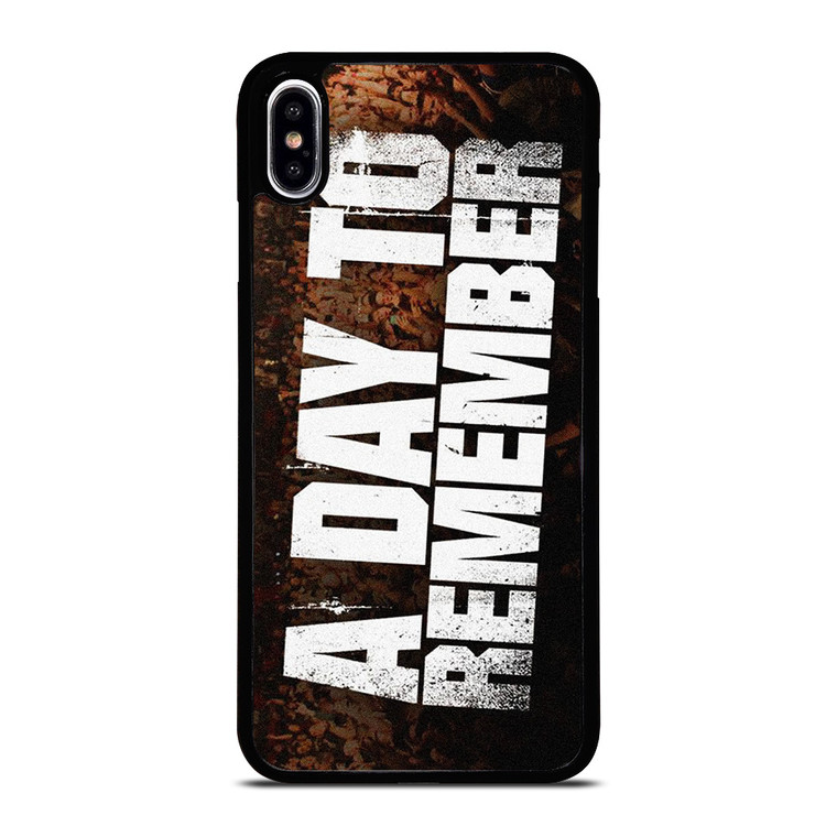 A DAY TO REMEMBER ROCK BAND LOGO 2 iPhone XS Max Case Cover