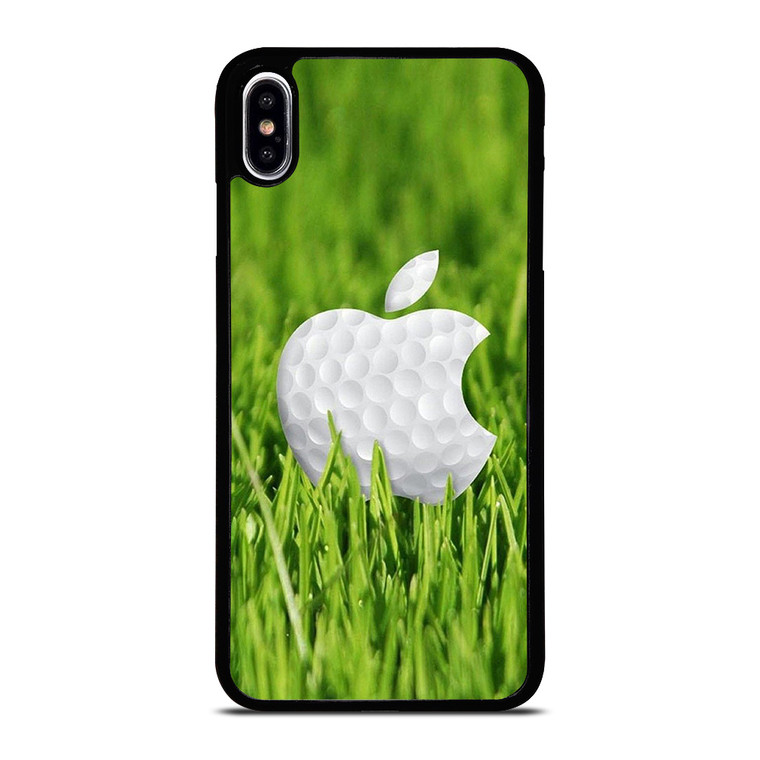 APPLE LOGO GOLF BALL iPhone XS Max Case Cover
