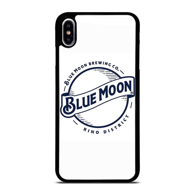 BLUE MOON BEER BADGE iPhone XS Max Case Cover