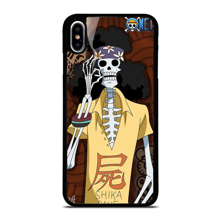 BROOK ONE PIECE ANIME iPhone XS Max Case Cover