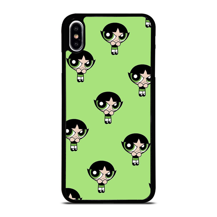 BUTTERCUP POWERPUFF GIRLS PATTERN iPhone XS Max Case Cover