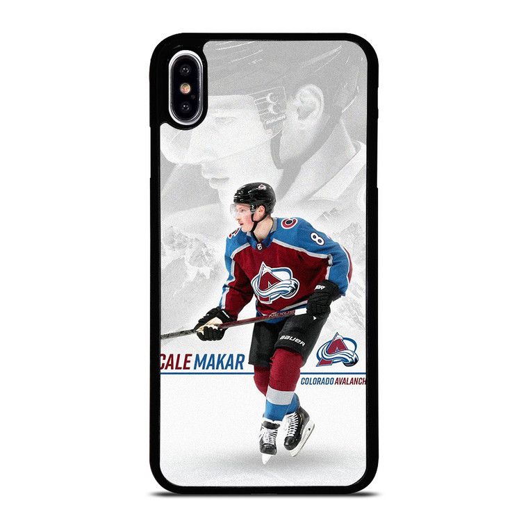CALE MAKAR COLORADO AVALANCHE HOCKEY iPhone XS Max Case Cover
