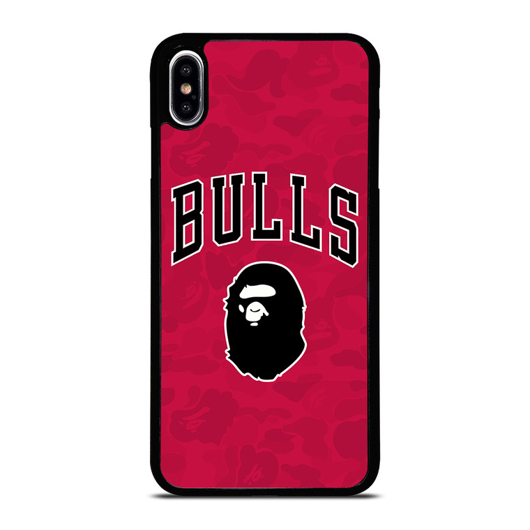 CHICAGO BULLS X BAPE CAMO iPhone XS Max Case Cover