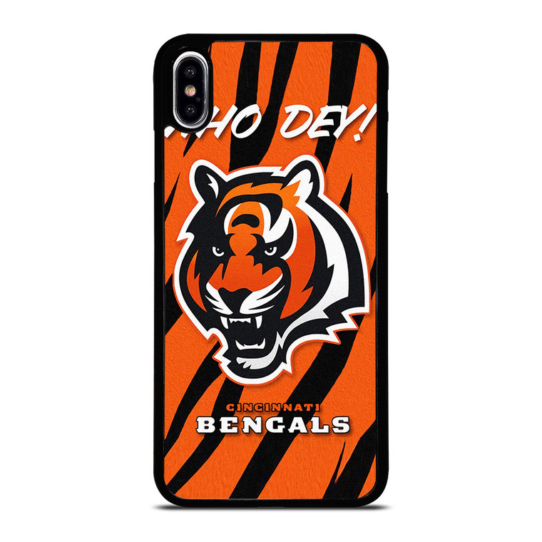 CINCINNATI BENGALS FANS WHO DEY iPhone XS Max Case Cover