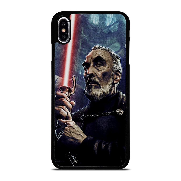 DARTH TYRANUS COUNT DOOKU STAR WARS iPhone XS Max Case Cover