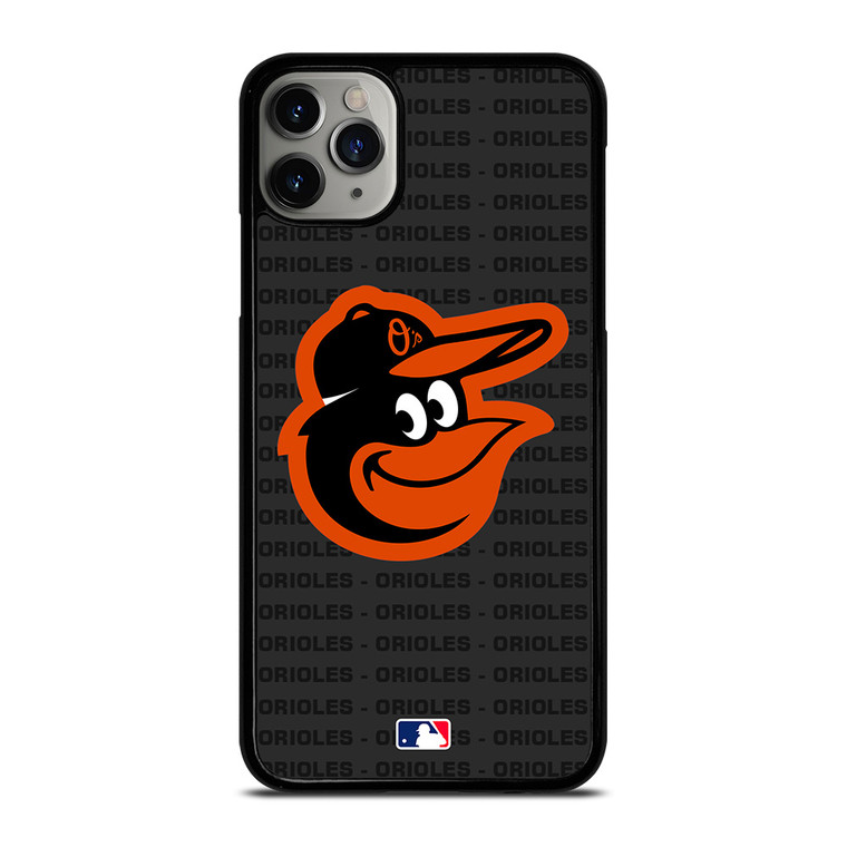 BALTIMORE ORIOLES BASEBALL BLACK iPhone 11 Pro Max Case Cover