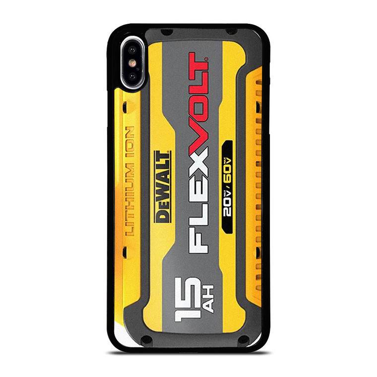 DEWALT FLEX VOLT 15 AH iPhone XS Max Case Cover