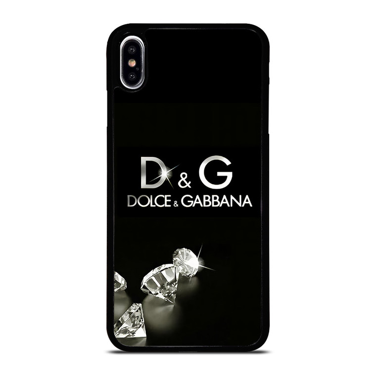 DOLCE AND GABBANA DIAMONDS iPhone XS Max Case Cover