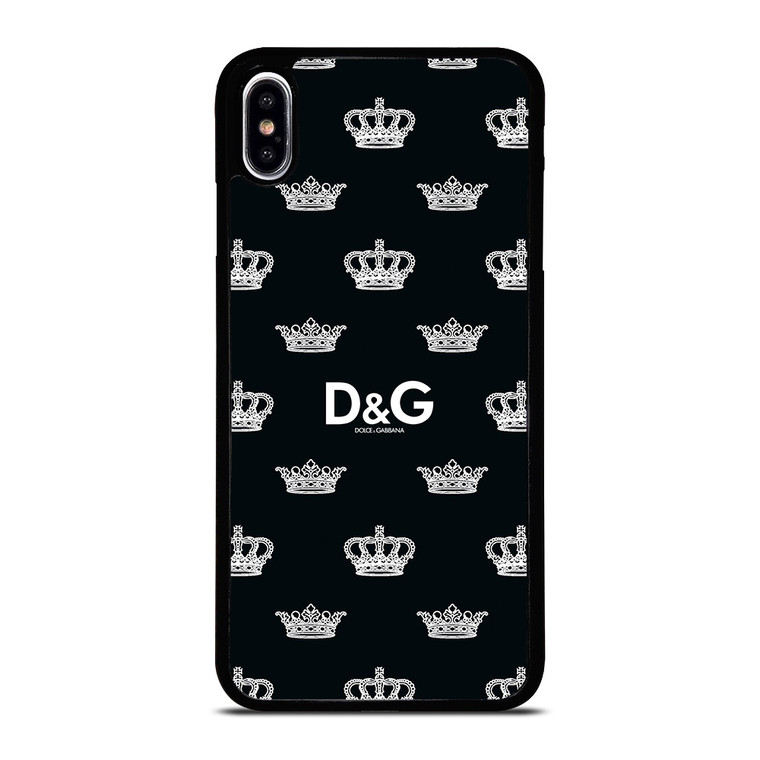 DOLCE AND GABBANA PATTERN iPhone XS Max Case Cover