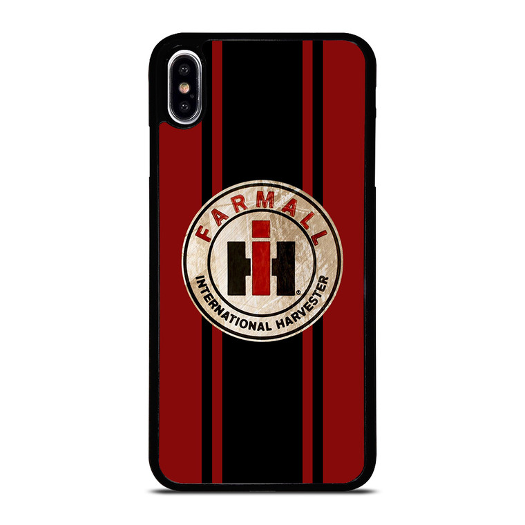 FARMALL INTERNATIONAL HARVESTER BADGE STRIPE iPhone XS Max Case Cover