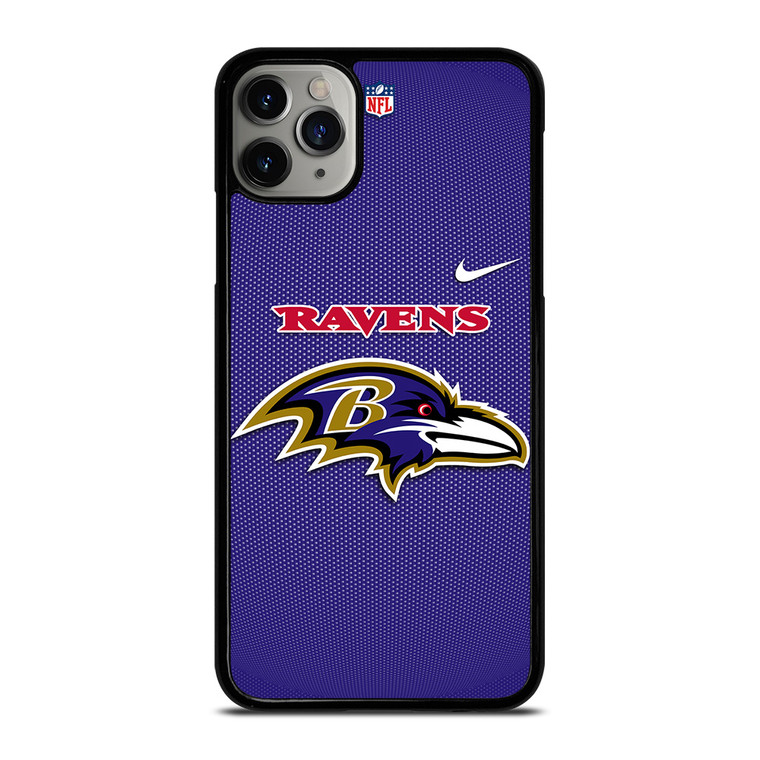BALTIMORE RAVENS NFL FOOTBALL NIKE iPhone 11 Pro Max Case Cover