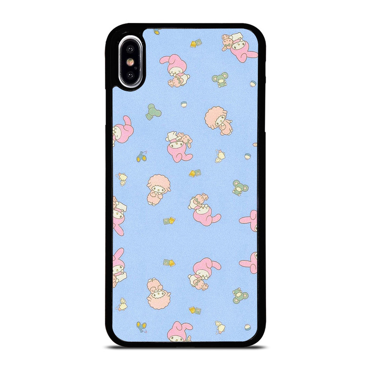 KAWAII LAMB CUTE PATTERN iPhone XS Max Case Cover