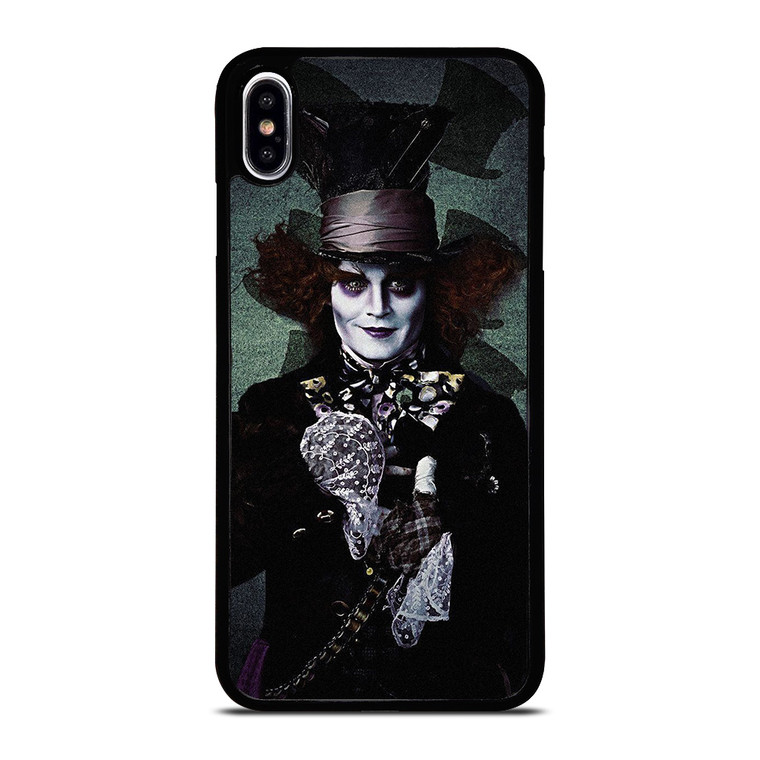 MAD HATTER ALICE IN WONDERLAND iPhone XS Max Case Cover
