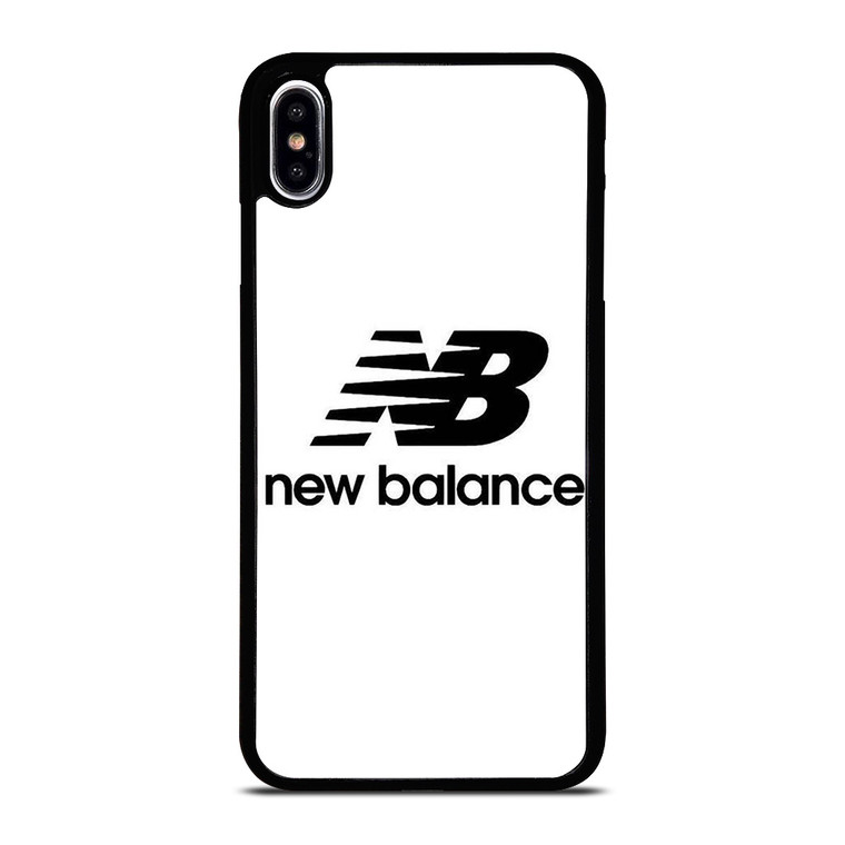NEW BALANCE WHITE LOGO iPhone XS Max Case Cover