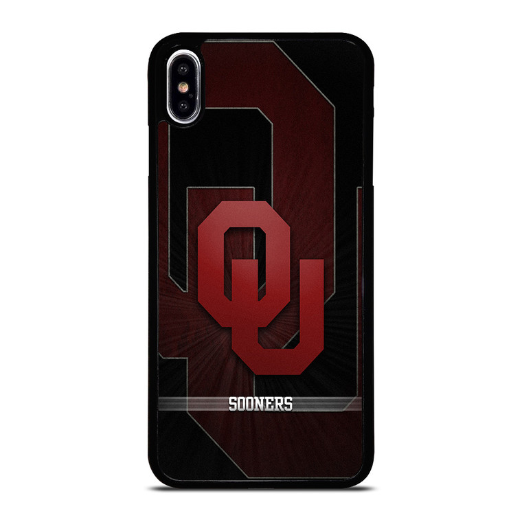 OKLAHOMA SOONERS FOOTBALL LOGO iPhone XS Max Case Cover