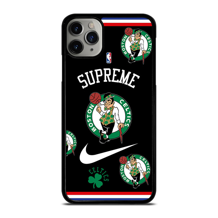 BOSTON CELTICS NBA X SUPREME NIKE iPhone 11 Pro Max Case Cover