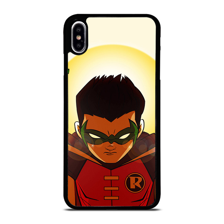 ROBIN DAMIAN WAYNE CARTOON iPhone XS Max Case Cover