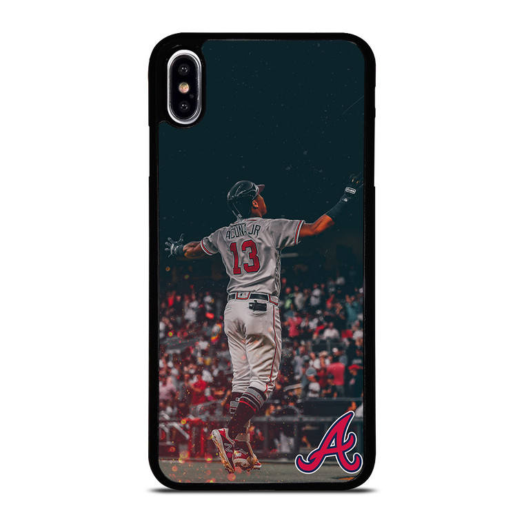 RONALD ACUNA ATLANTA BRAVES MLB iPhone XS Max Case Cover