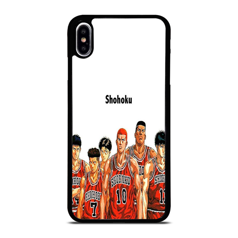 SLAM DUNK SHOHOKU HIGH ANIME iPhone XS Max Case Cover