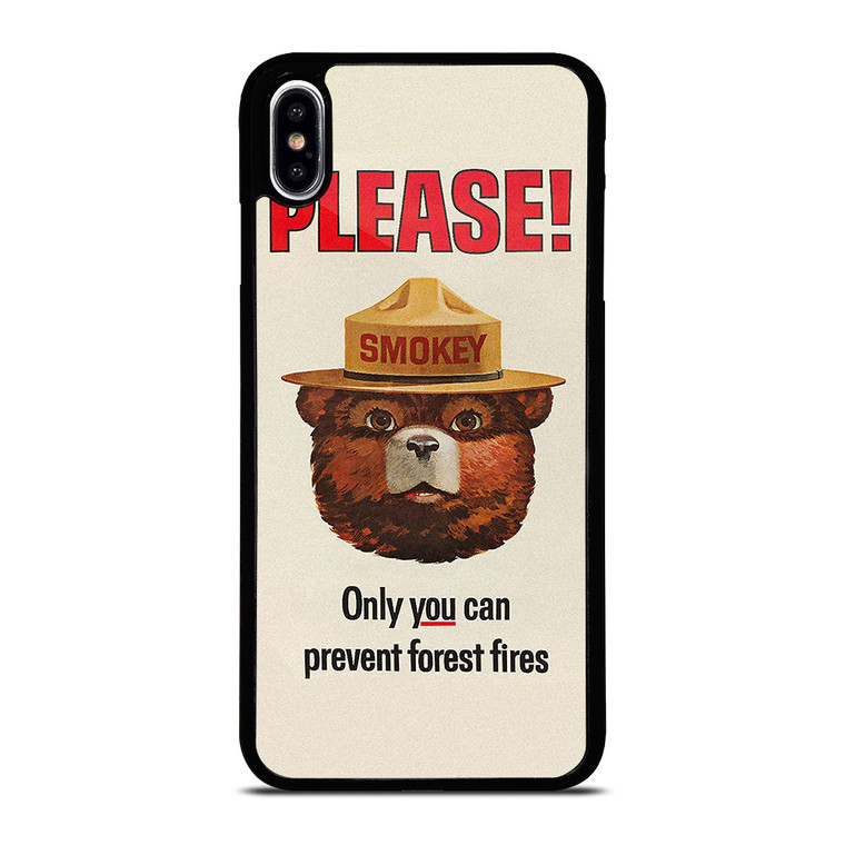 SMOKEY THE BEAR 2 iPhone XS Max Case Cover