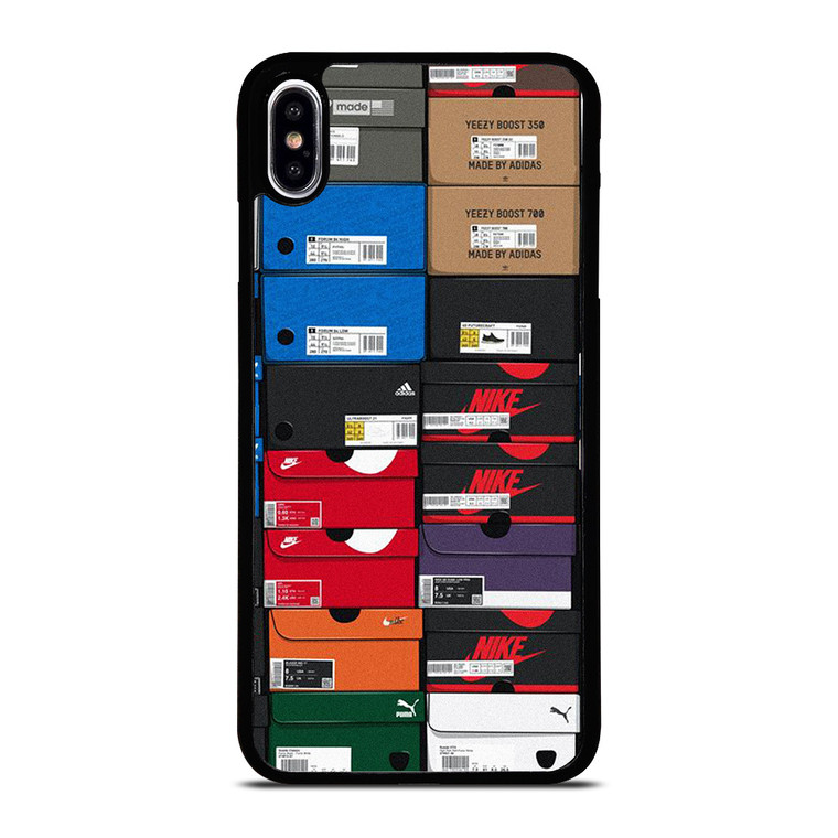 SNEAKERS BOX STACKED iPhone XS Max Case Cover