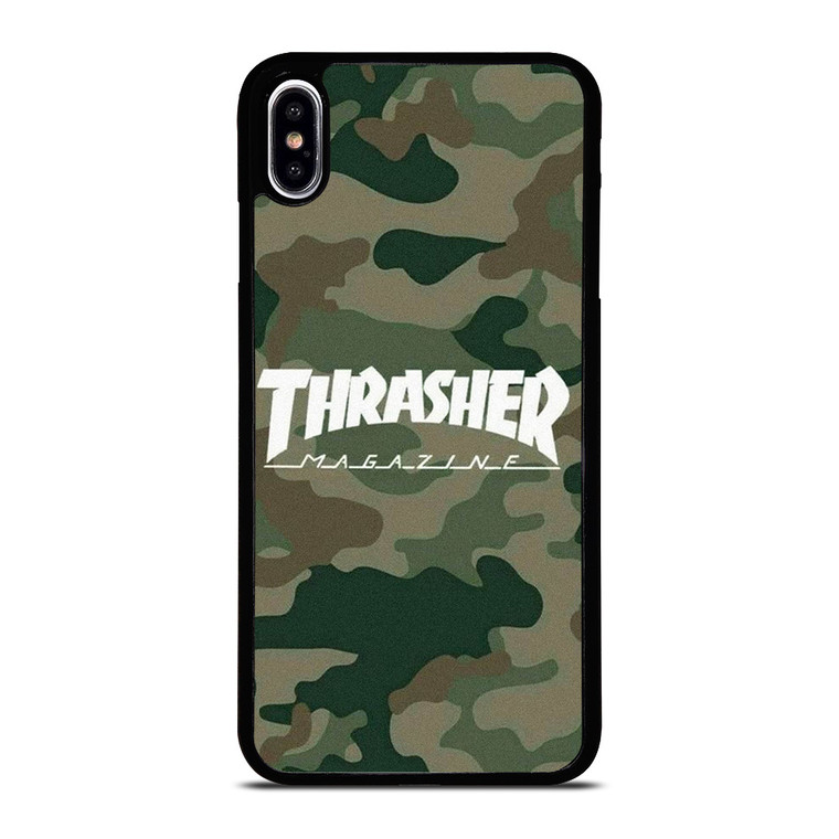 THRASHER SKATEBOARD CAMO iPhone XS Max Case Cover