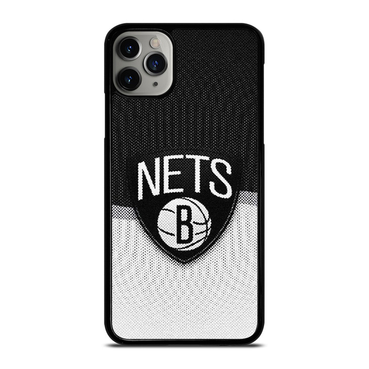 BROOKLYN NETS NBA BASKETBALL LOGO 2 iPhone 11 Pro Max Case Cover
