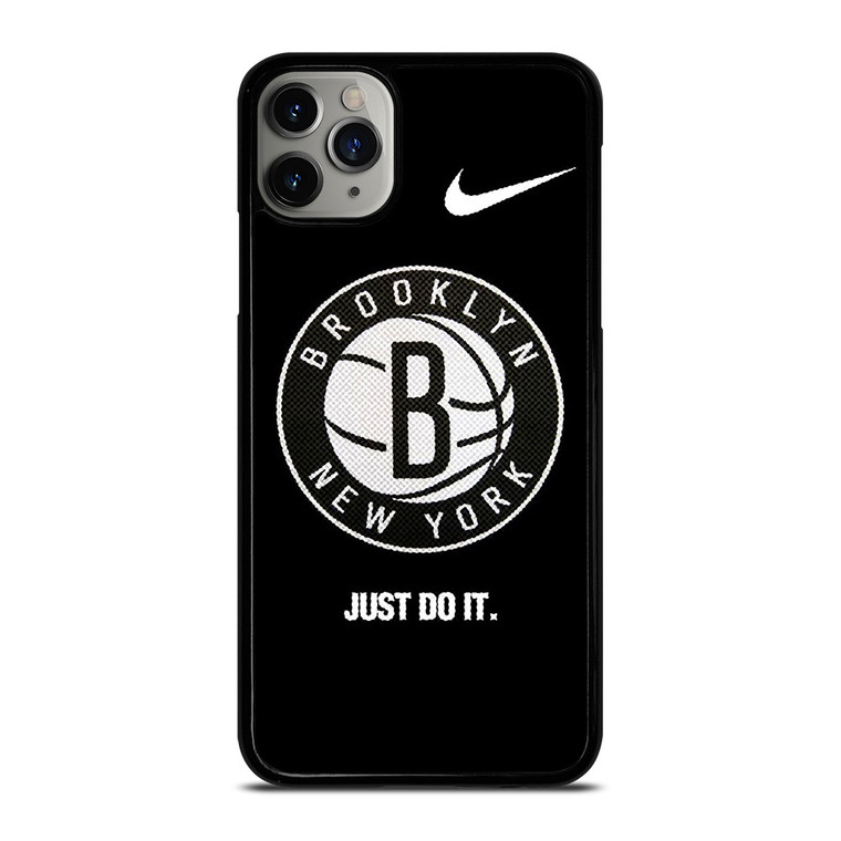 BROOKLYN NETS NBA BASKETBALL LOGO 3 iPhone 11 Pro Max Case Cover