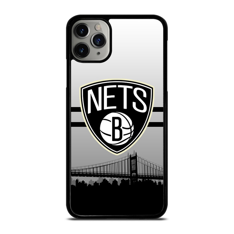 BROOKLYN NETS NBA SKYLINE iPhone 11 Pro Max Case Cover