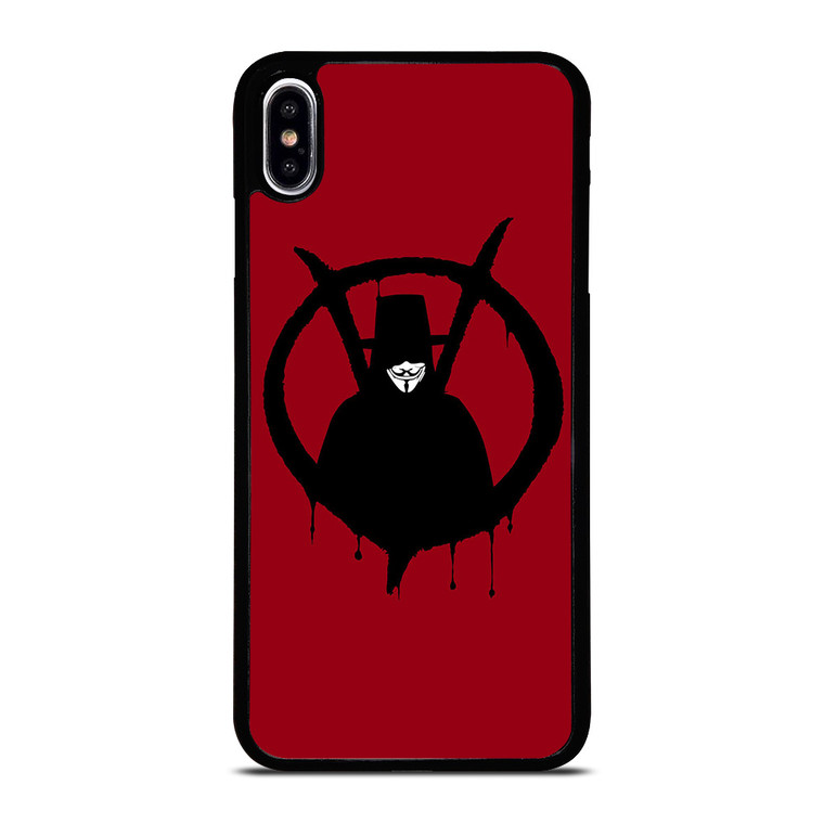 V FOR VENDETTA ICON iPhone XS Max Case Cover