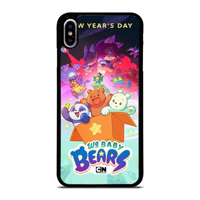 WE BABY BEARS CARTOON iPhone XS Max Case Cover