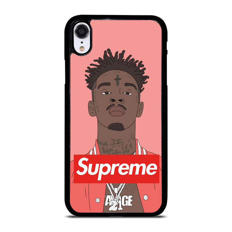 21 SAVAGE PINK SUPREME iPhone XR Case Cover