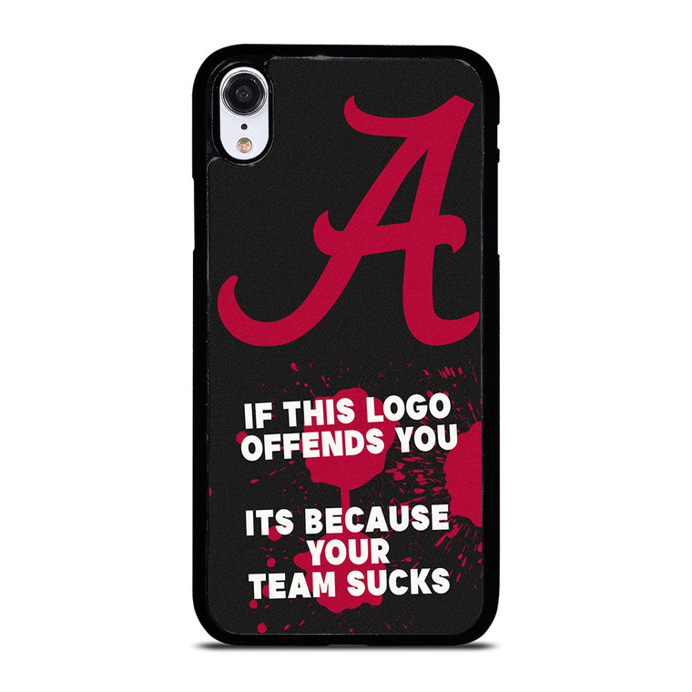 ALABAMA CRIMSON TIDE FOOTBALL FUNNY iPhone XR Case Cover