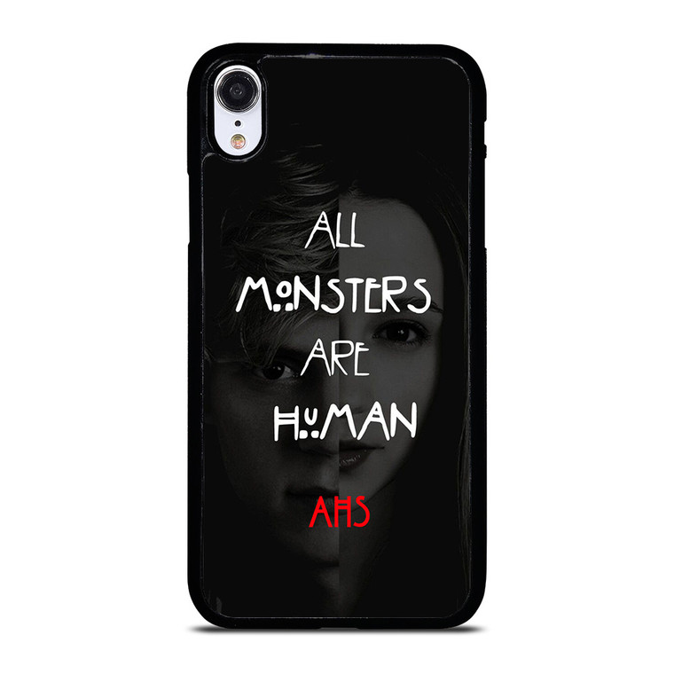 AMERICAN HORROR STORY ALL MONSTERS ARE HUMAN iPhone XR Case Cover