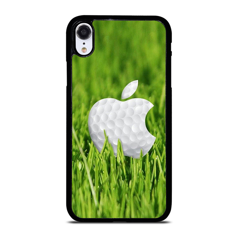 APPLE LOGO GOLF BALL iPhone XR Case Cover