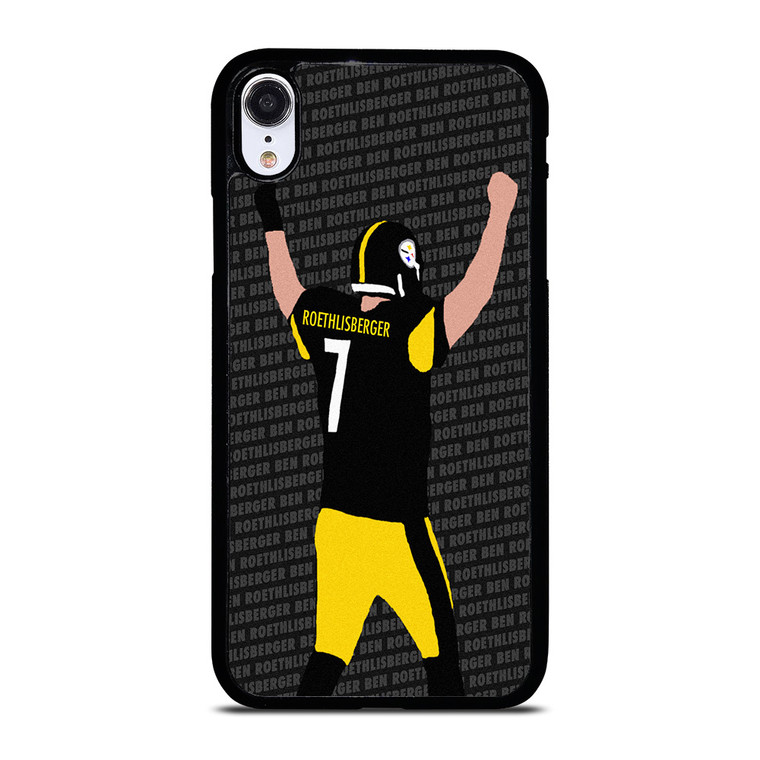 BEN ROETHLISBERGER PITTSBURGH STEELERS CARTOON iPhone XR Case Cover