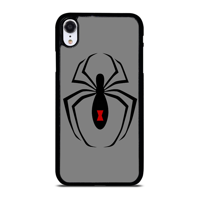 BLACK WIDOW SPIDER SYMBOL iPhone XR Case Cover