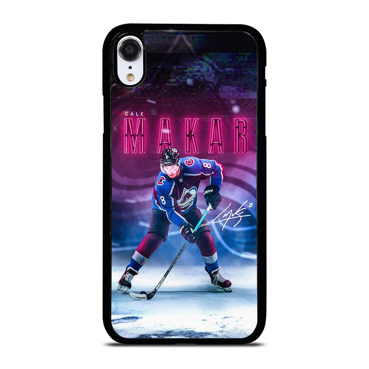 CALE MAKAR COLORADO AVALANCHE NHL iPhone XR Case Cover