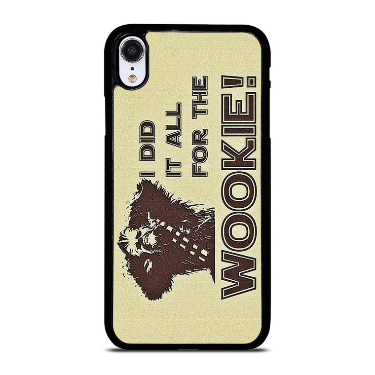 CHEWBACCA WOOKIE STAR WARS iPhone XR Case Cover