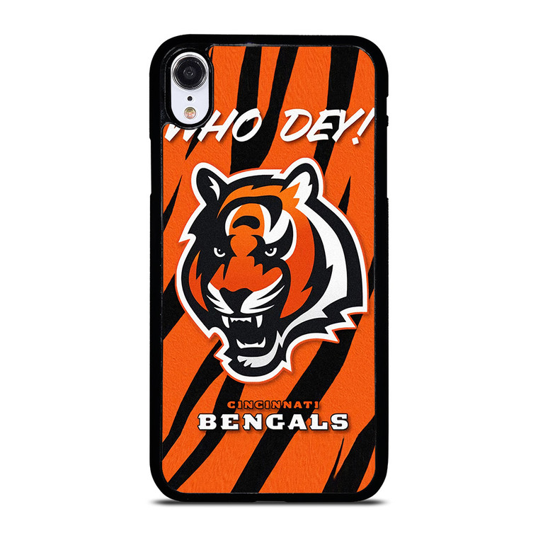 CINCINNATI BENGALS FANS WHO DEY iPhone XR Case Cover