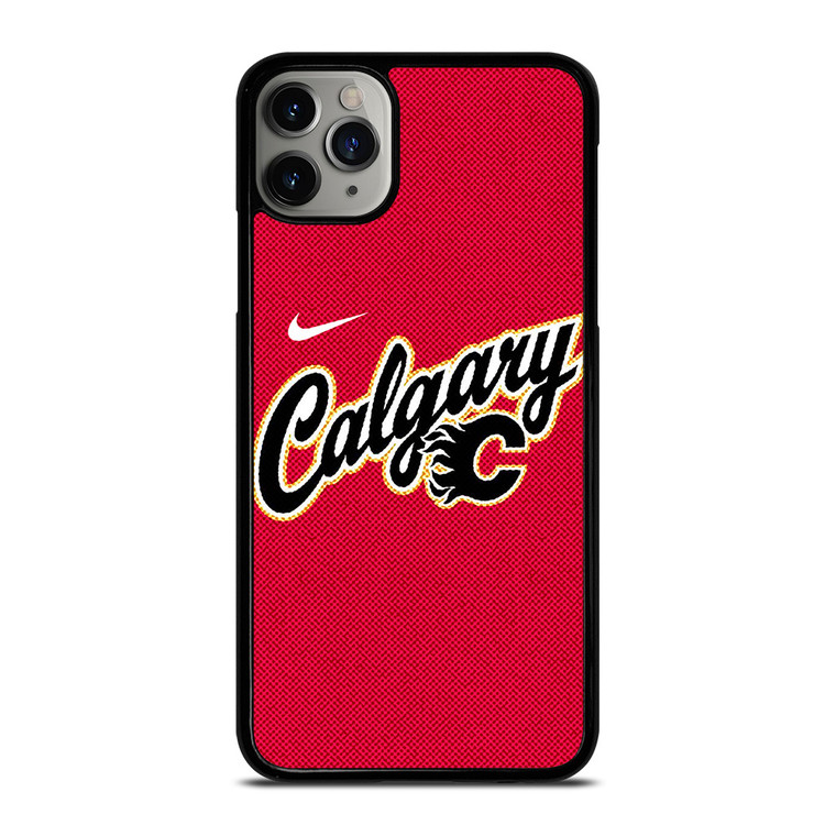CALGARY FLAMES NHL HOCKEY NIKE iPhone 11 Pro Max Case Cover