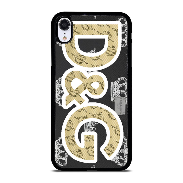 DOLCE AND GABBANA EMBOSS iPhone XR Case Cover