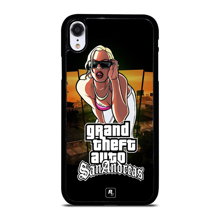 GTA GRAND THEFT AUTO SAN ANDREAS iPhone XR Case Cover