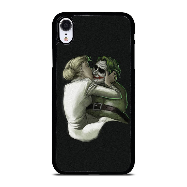 JOKER HARLEY QUINN KISSING iPhone XR Case Cover